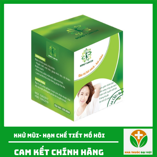 Bột thảo dược khử mùi Lan Chi