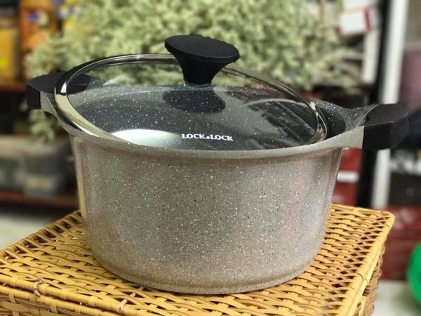 Bộ nồi chảo đá Lock & Lock