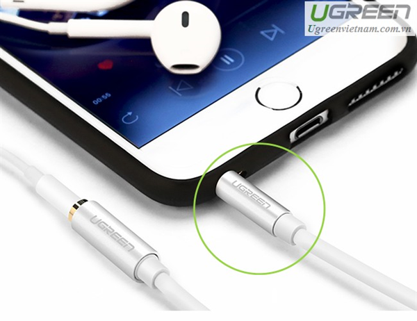 Cáp Audio 3.5mm dài 3m âm dương  Ugreen 10777 cao cấp