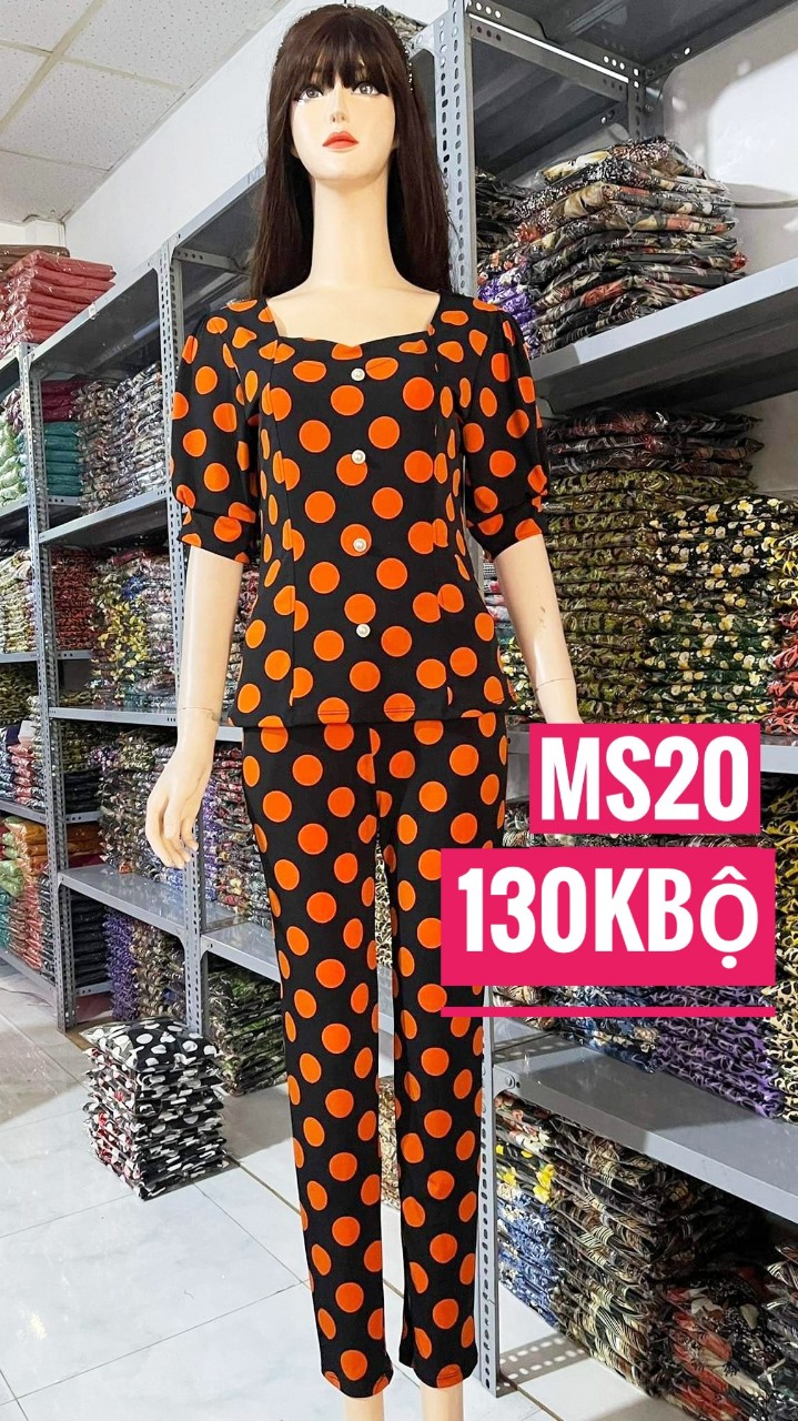 Đồ bộ thun mặc nhà size2 (48-55 ký)