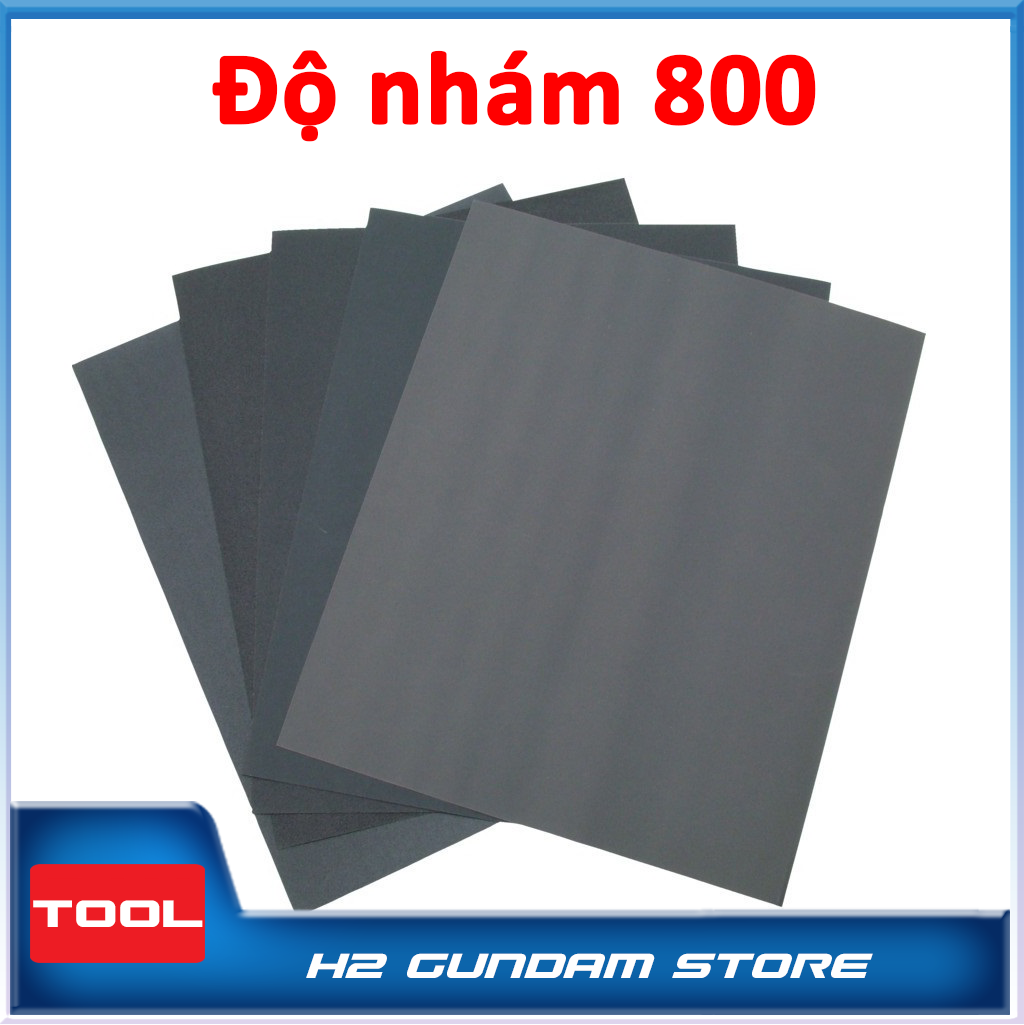Giấy nhám sử dụng cho mô hình (Loại thường)