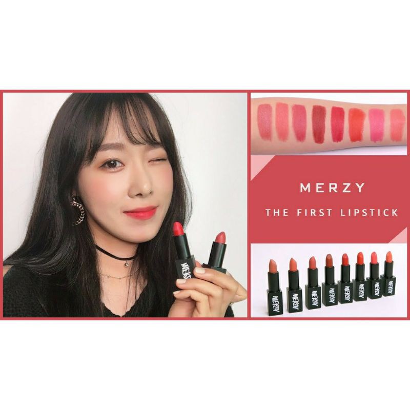(Sale-Bill) Son Thỏi Lì Merzy Perfect Long Lasting