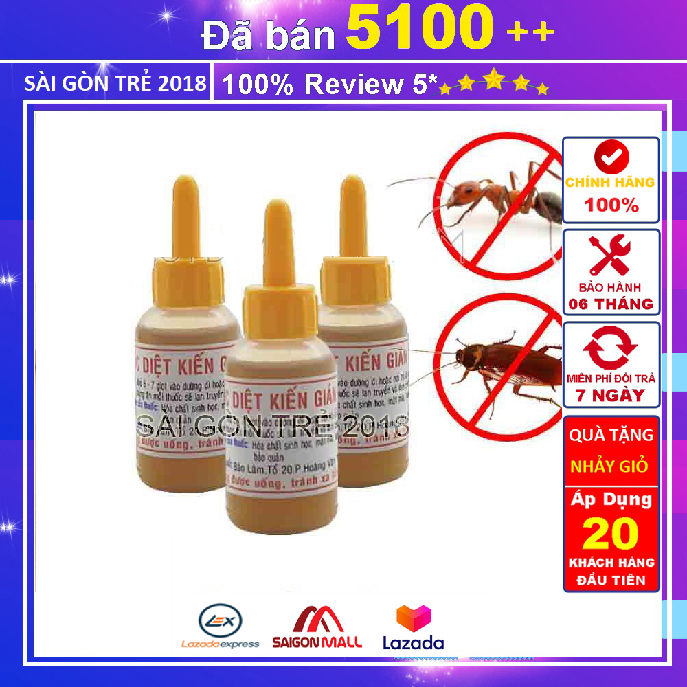Combo 2 thuốᴄ diệt kiến gián tận gốc an toàn hiệu quả