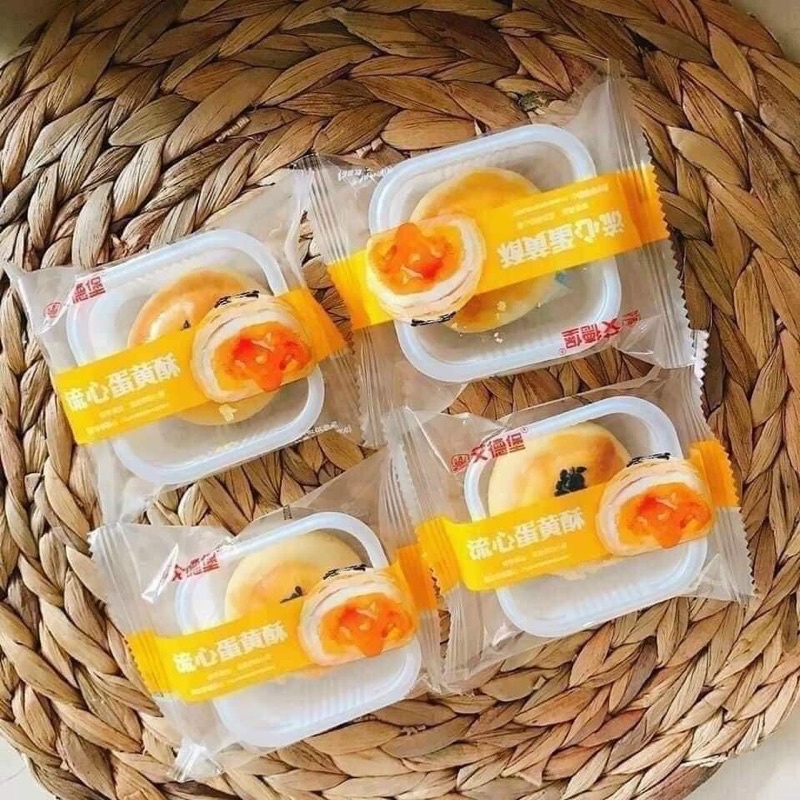 Combo 10 Bánh Liu xin su trứng muối chảy