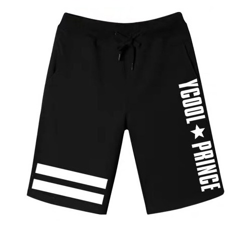 Quần short thun nam 2 sọc đùi, chất cotton mềm mịn thấm hút mồ hôi, thời trang trẻ.