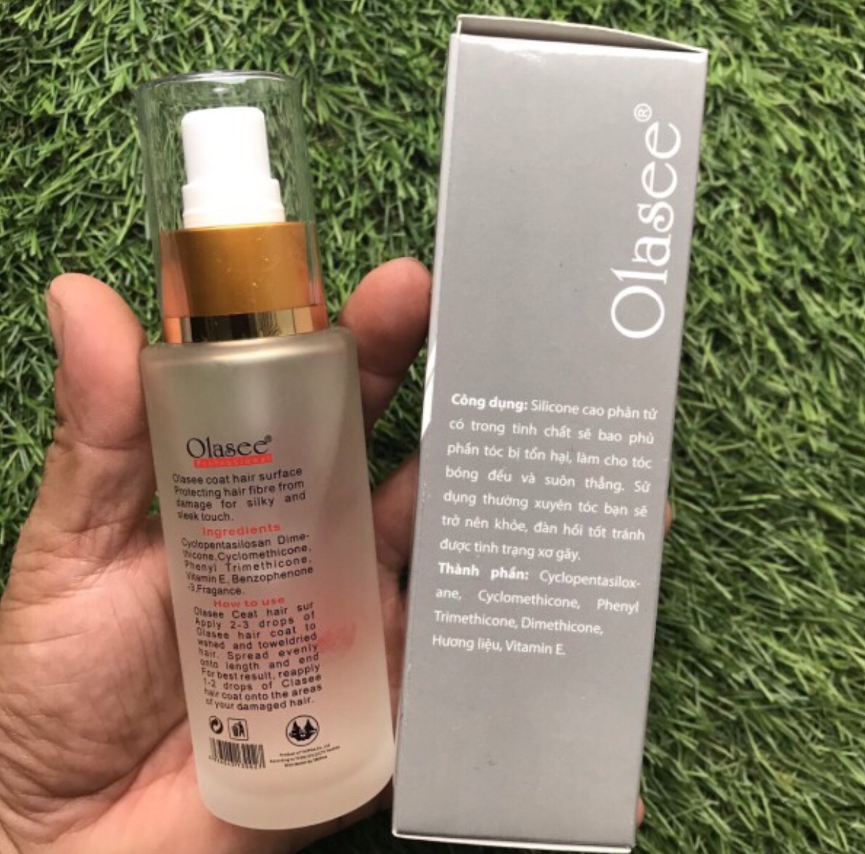 [HCM]Tinh dầu dưỡng tóc OLASEE Hair Coat 80ml