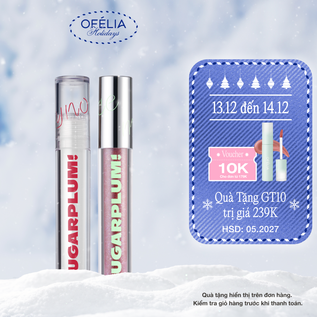 Combo Son SUGARPLUM - MistyNow Blurring Tint + MintyIce Sparkling Gloss (3.8g x 3.7g)