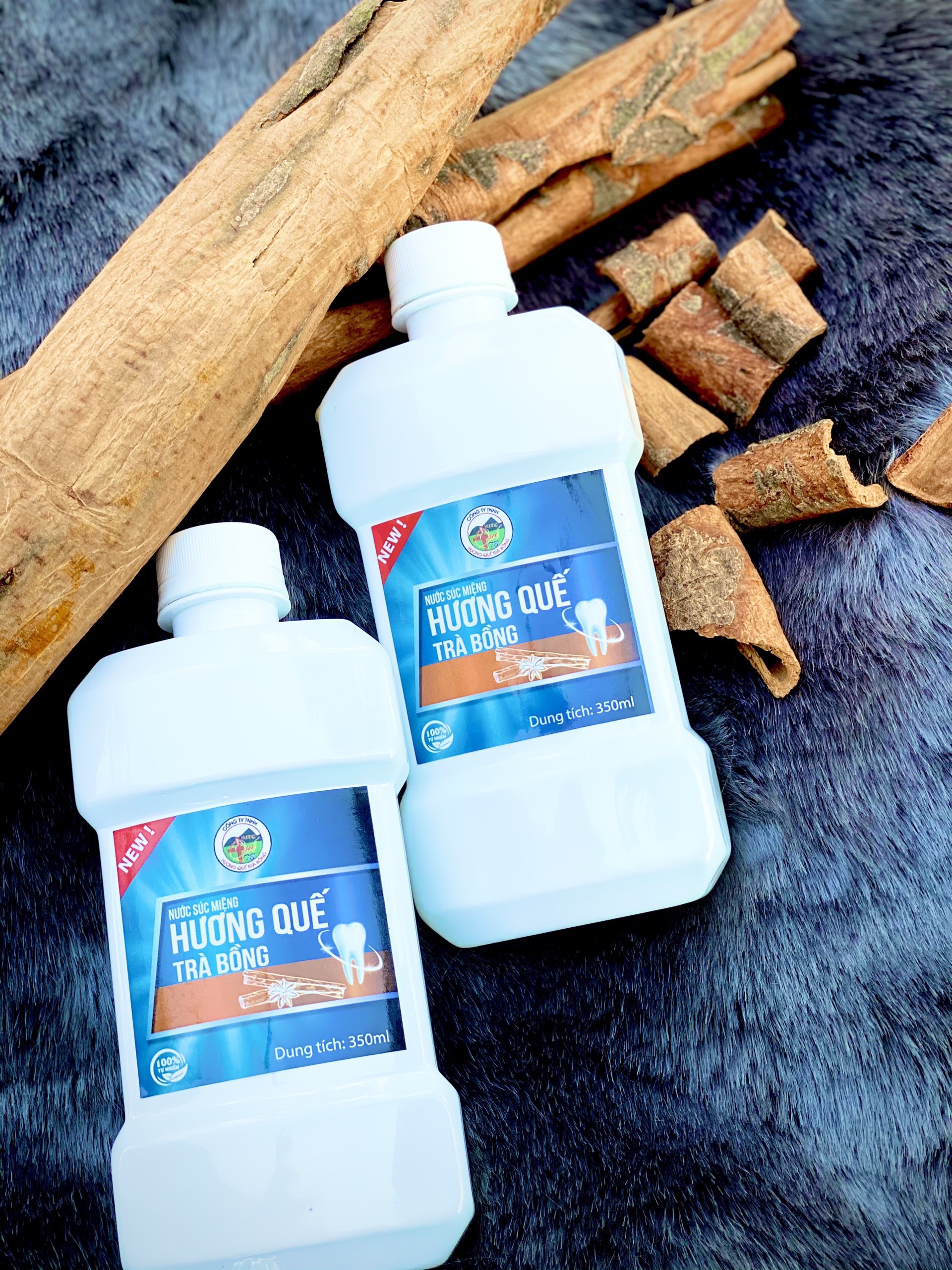 Nước Súc Miệng Quế Trà Bồng 350ml