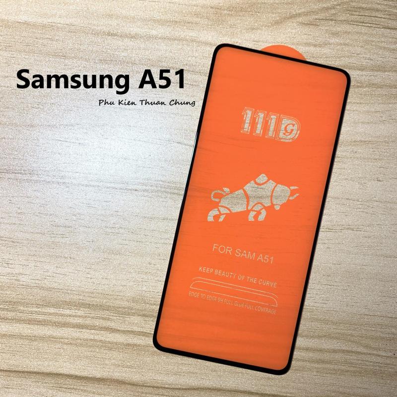 Kính Cường Lực 111D Samsung A51 Full Keo Full màn hình