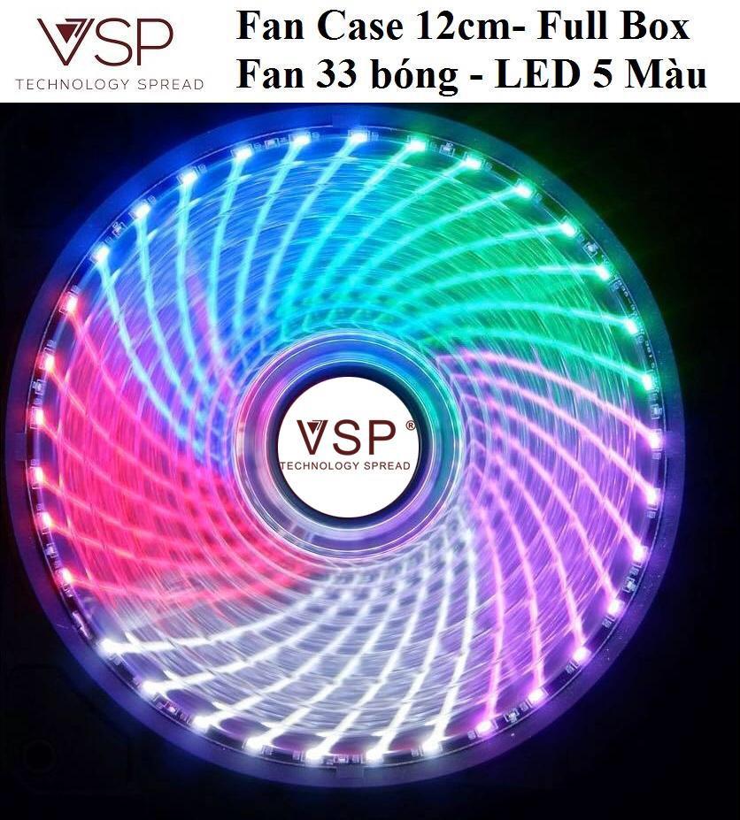 [HCM]Fan Case VSP -12cm- LED 33 Bóng - Fullbox