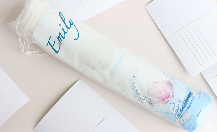 Bông tẩy trang EMILY Đức 120 miếng