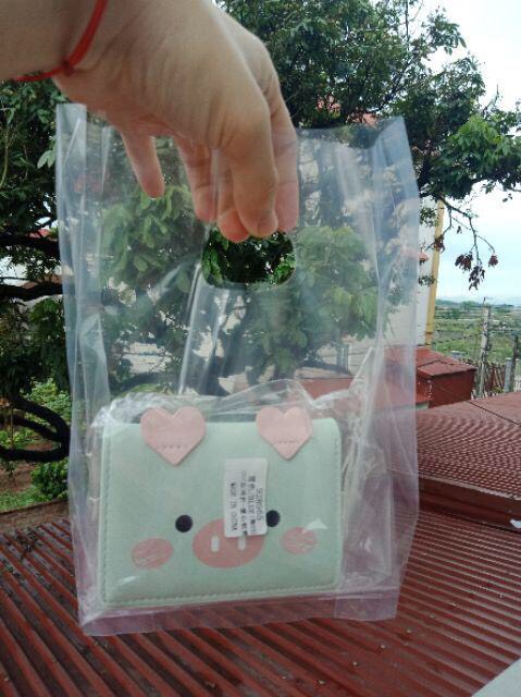 [200gr/size nhỏ] Túi nilon trong suốt, túi đựng mỹ phẩm