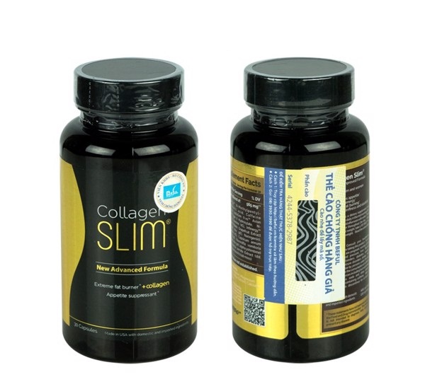 [HCM]Viên uống giảm cân Collagen Slim 30v