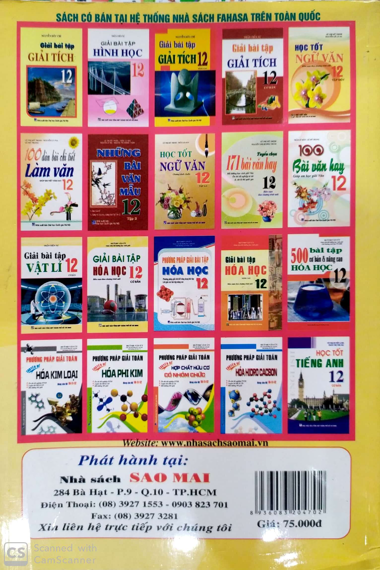 [HCM]270 Đề & bài văn mẫu 12