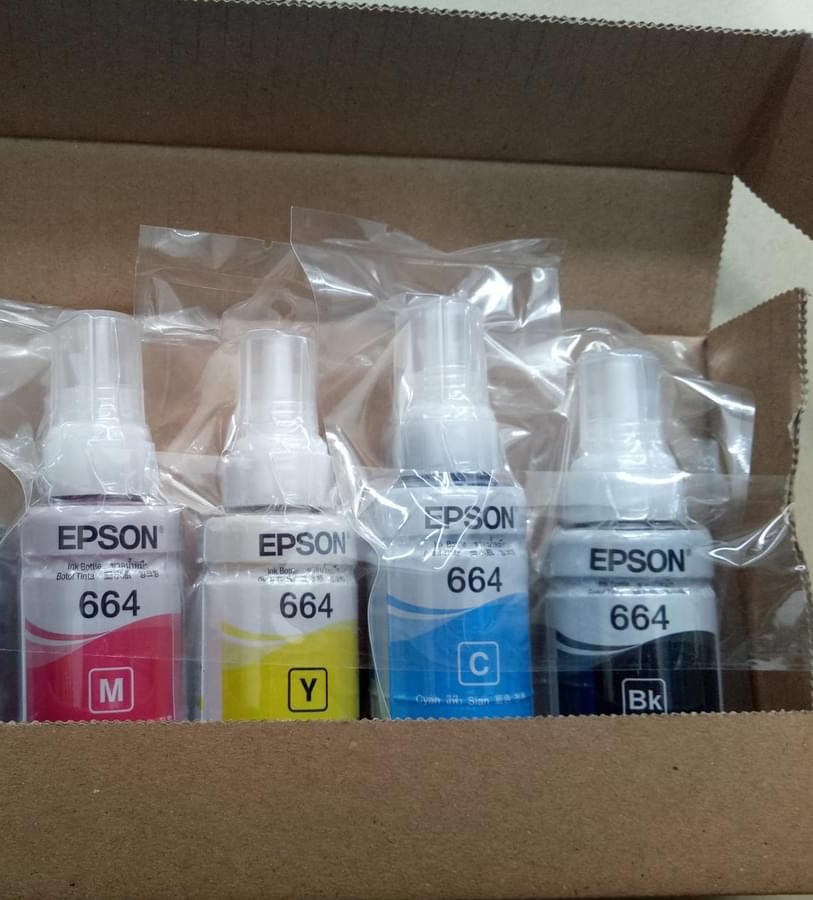 Mực máy in màu Epson L121 mã 664