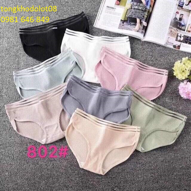 Bộ 5 quần lót tăm tre 802 (40-58kg)
