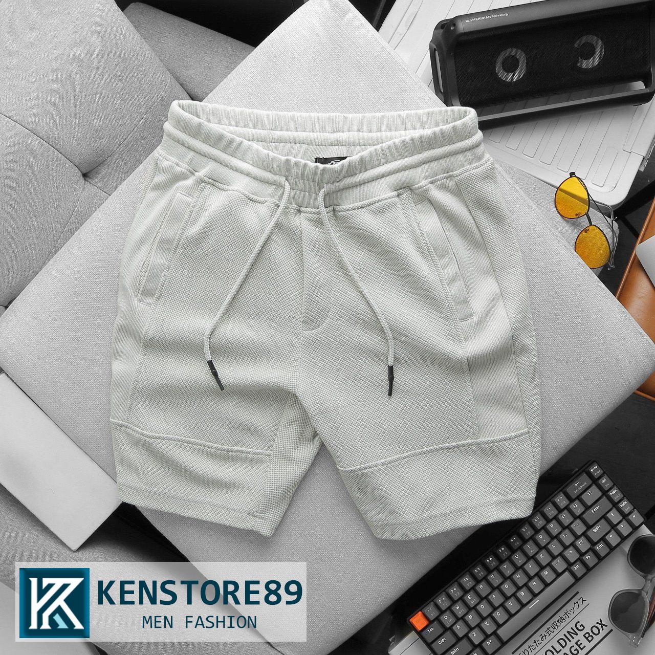 Quần short ngắn nam new basic thời trang kenstore89 atp203