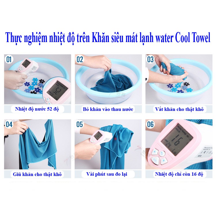 Khăn Thể Thao Siêu Mát Lạnh Water Cool Towel