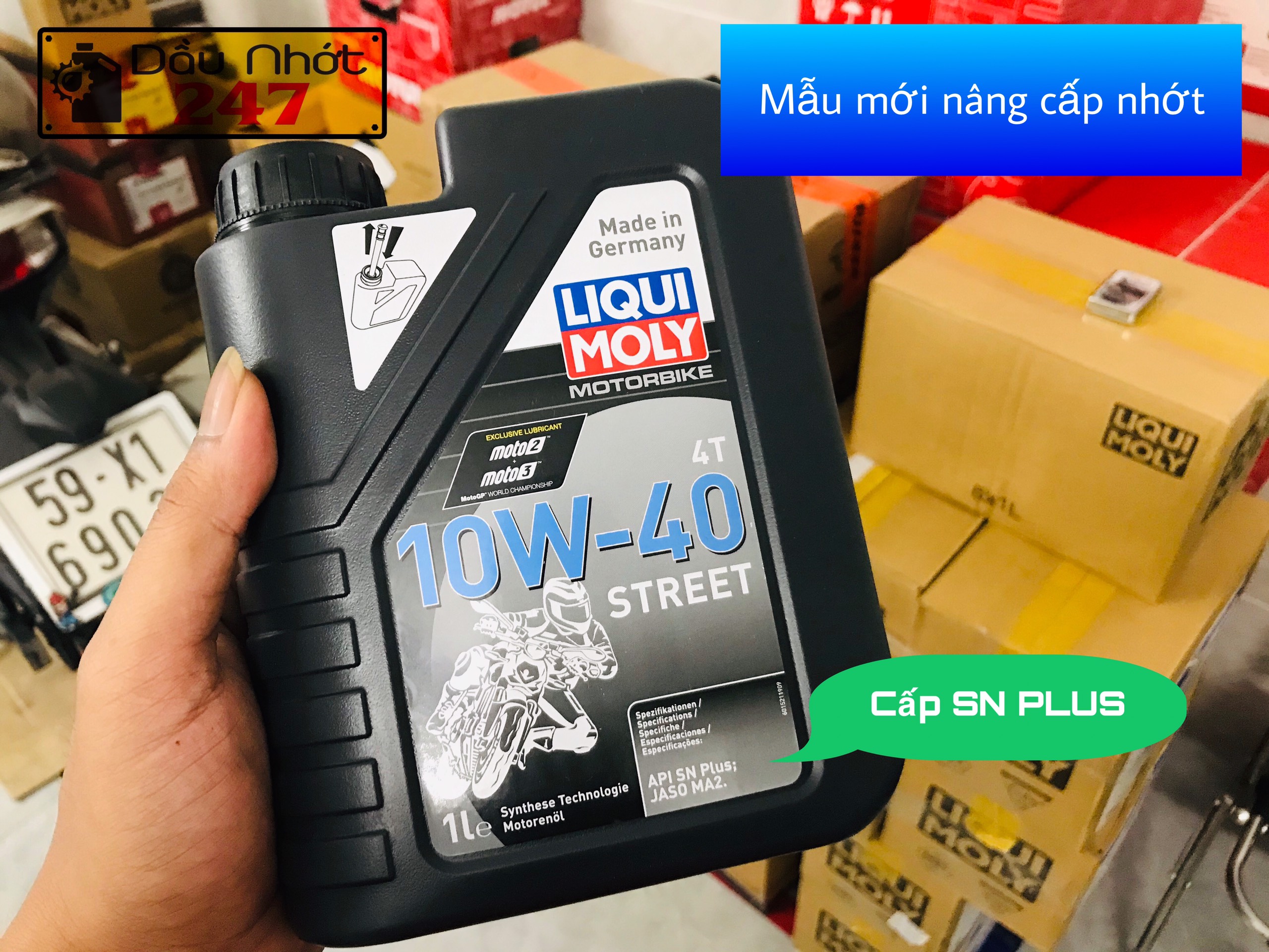 Combo 2 chai Liqui Moly 10w40 Street