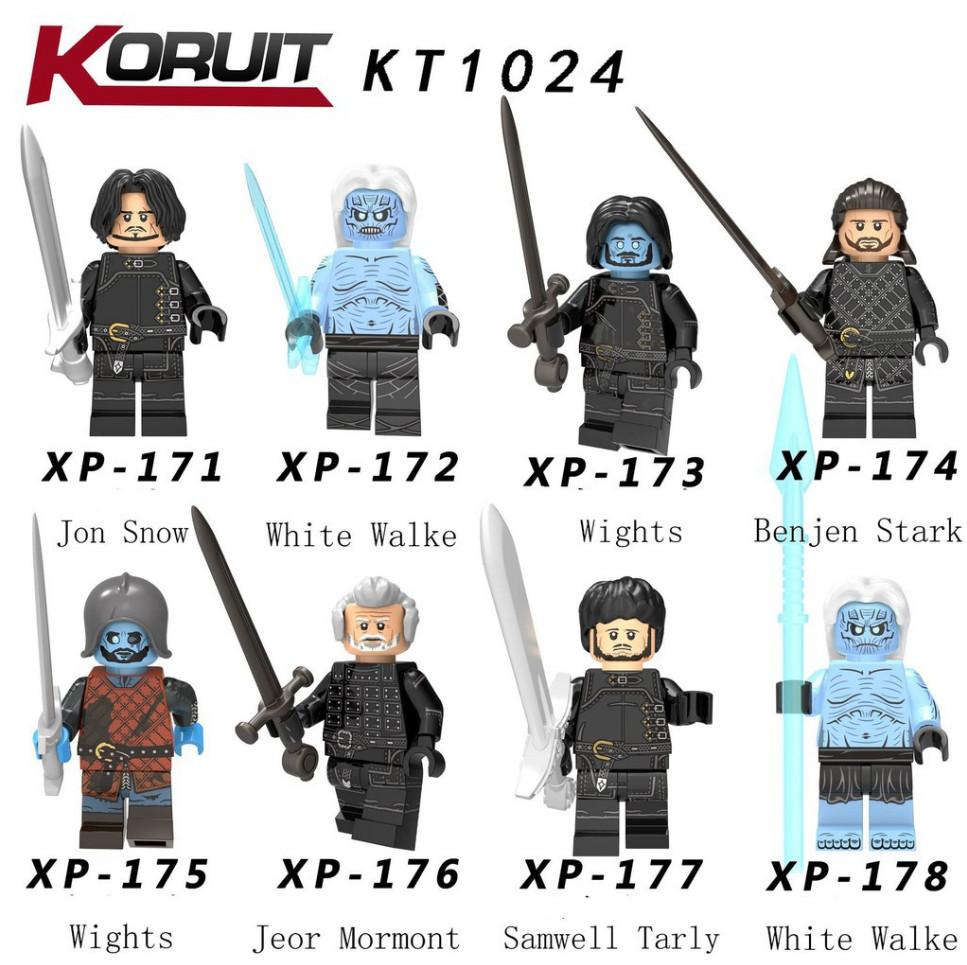 [HCM]Đồ chơi lắp ráp Minifigures nhân vật chiến binh KT1024