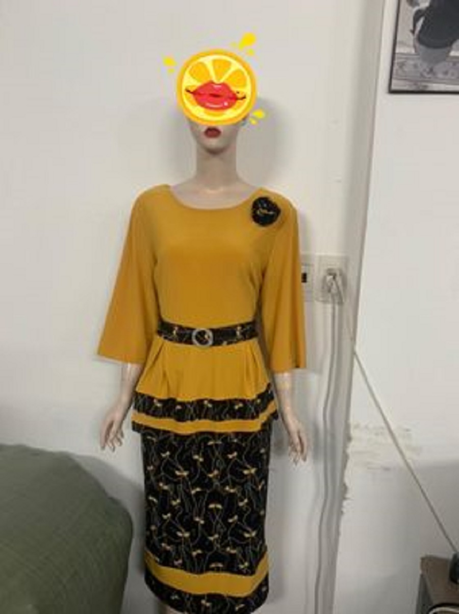 Đầm quý bà đầm trung niên đầm Bigsize Sang trọng