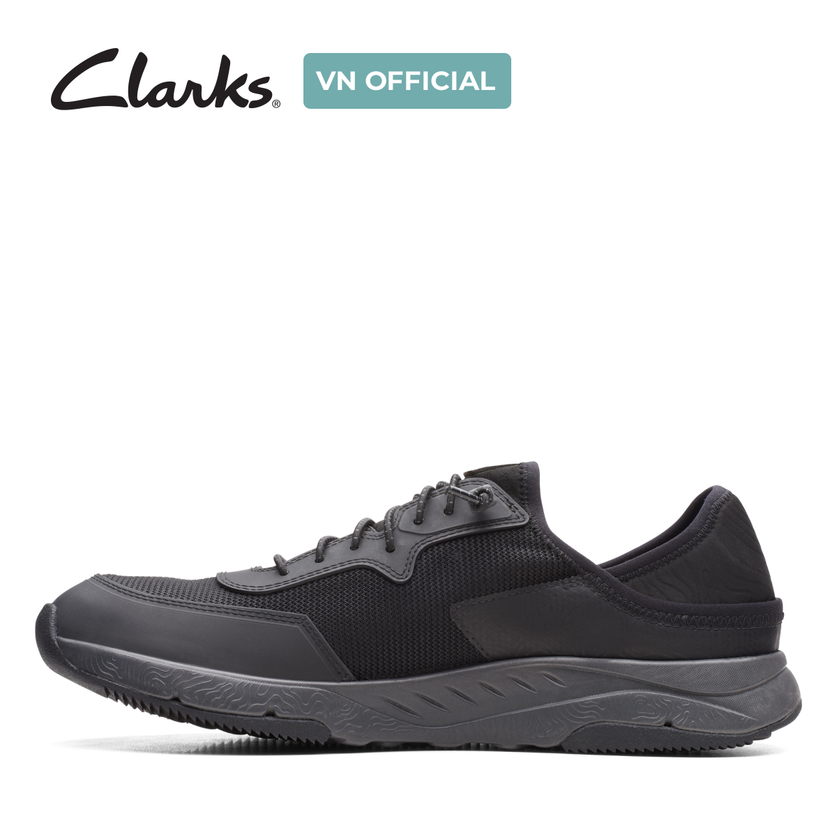Giày Sneaker Da Nam Clarks - Davis Low