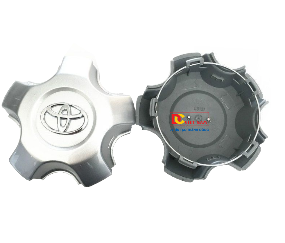 1 chiếc logo chụp mâm, ốp lazang bánh xe ô tô To.yota Land Cruiser 2005-2007