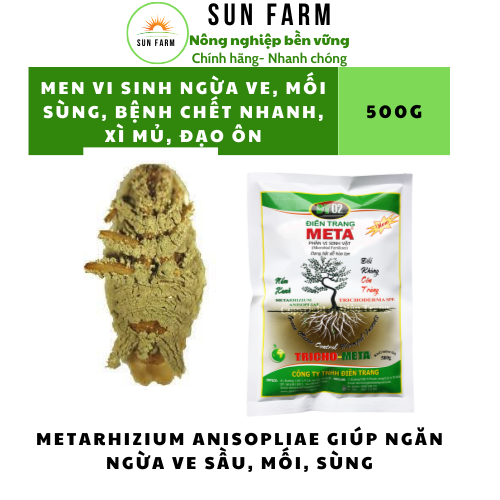 Phân vi sinh điền trang tricho meta 500g