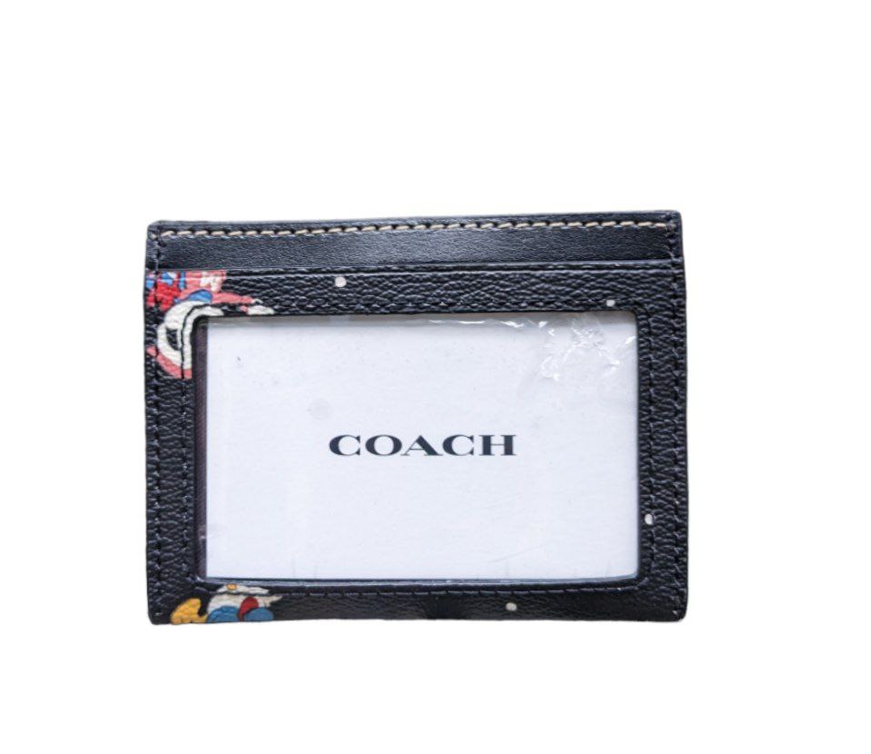 Ví Coach Card Case In Signature Canvas ( CN 032 )