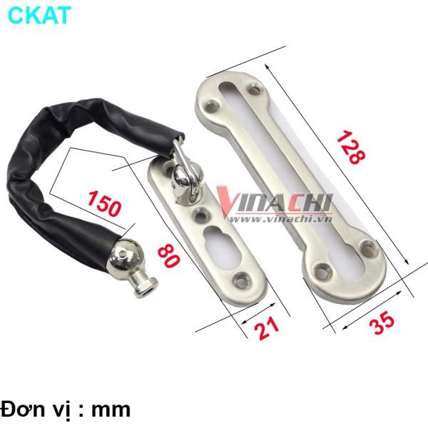 Chốt khóa an toàn dạng dây xích