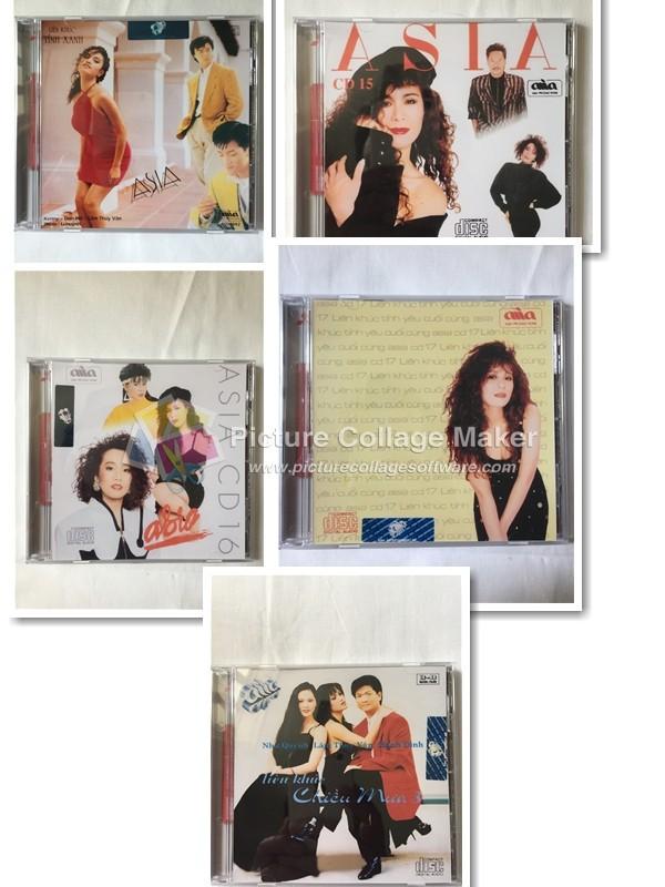 Combo 5cd liên khúc asia