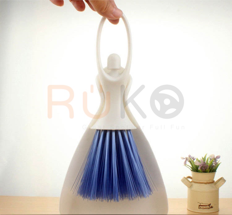 Chổi nhựa mini quét bụi vệ sinh ô tô