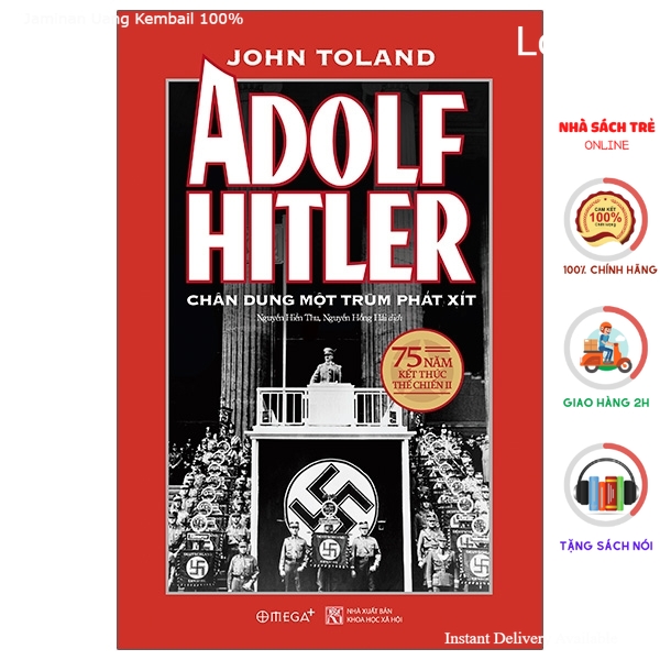 Sách Adolf Hitler - Chân Dung Một Trùm Phát Xít [AlphaBooks]
