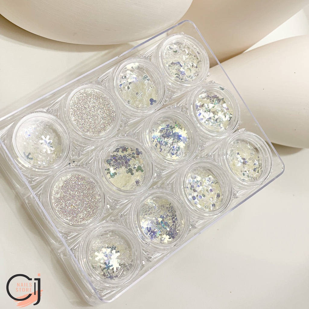 {CJ Nails Store} Set phụ kiện Nail đa dạng hình