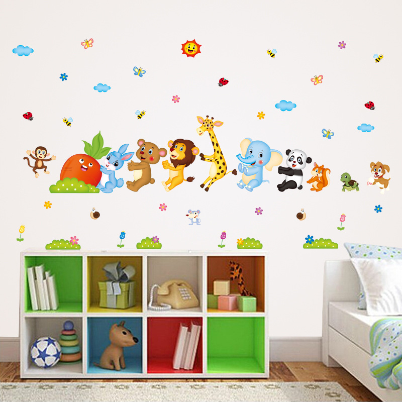 Decal dán tường RỒNG RẮN LÊN MÂY Sticker Tranh Dán Tường - HPM8221-- Decal dán tường động vật - Decal dán tường hình thú