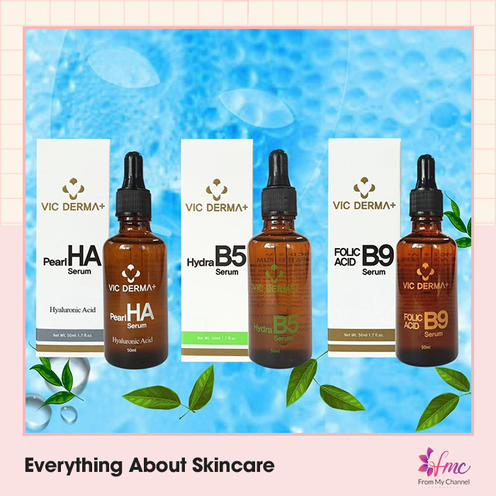 Serum Cấp Ẩm, Phục Hồi Vic Derma+ Hydra B5 50ml