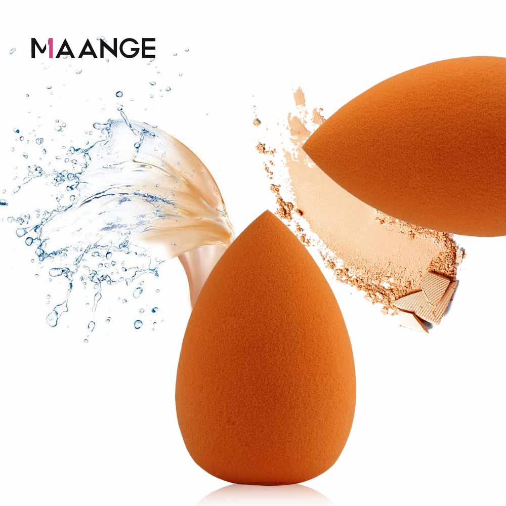 MAANGE Một giọt nước hình dạng Sponge Puff nhiều màu tùy chọn làm đẹp trứng