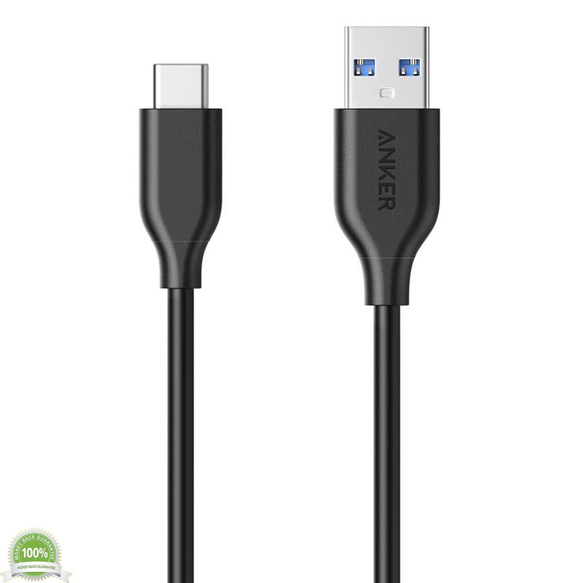 [HCM]Dây Cáp Sạc USB Type-C Anker Powerline 1.8m - A8166011 (Đen)