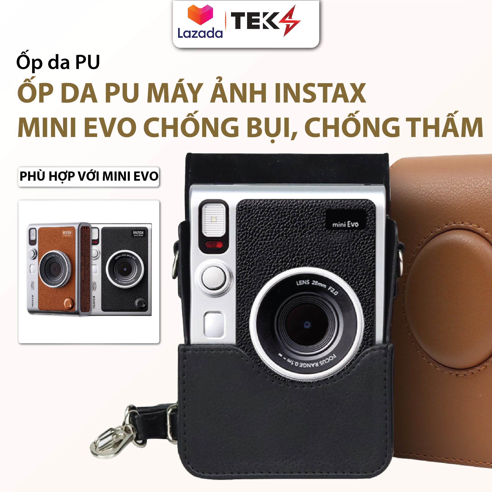 Ốp da máy ảnh Instax Mini Evo Hybrid