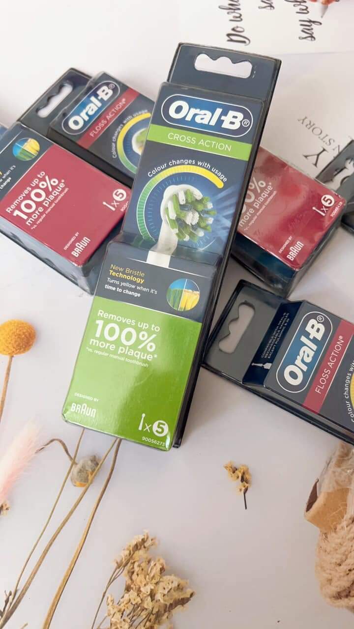 Sét 5,6 đầu bàn chải điện Oral-B