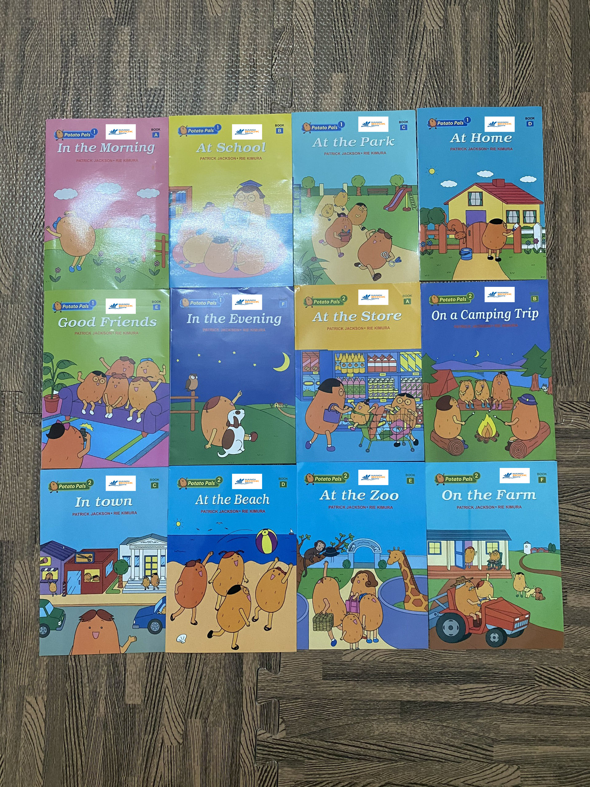 Potato pals Combo bộ đồ chơi gồm 12 cuốn