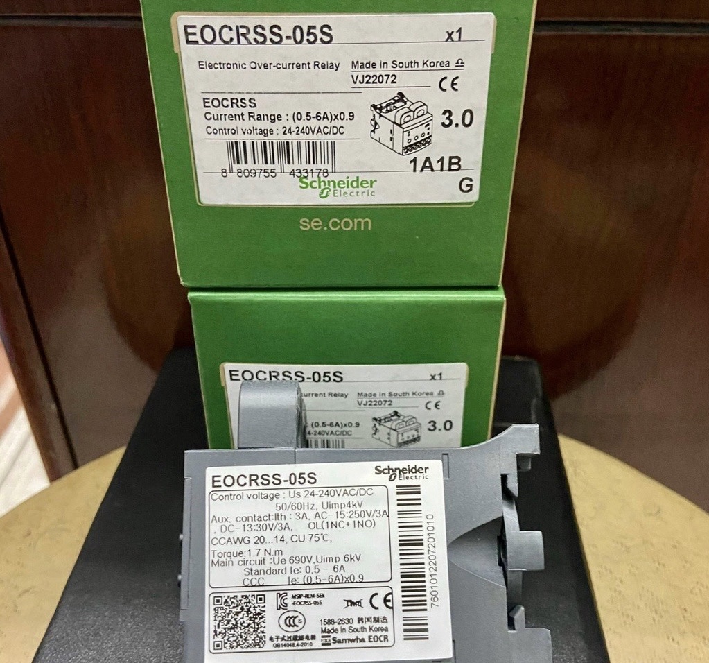Rơle bảo vệ dòng điện Schneider EOCRSS, EOCRSS-05S, EOCRSS-30S, EOCRSS-60S, EOCRSSD-05S