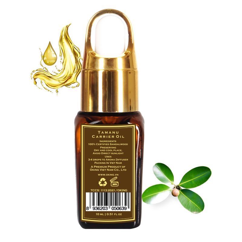 Dầu mù u nguyên chất Oking 10ml (Tamanu)