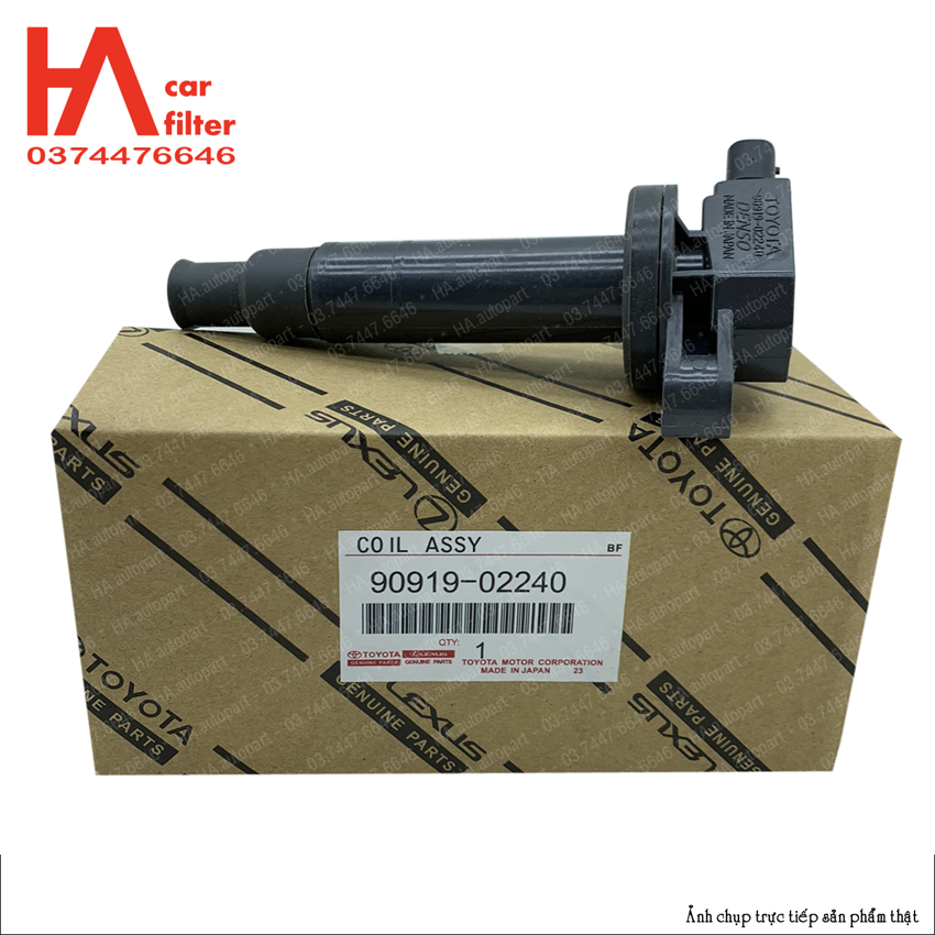 Mobin (bobin) đánh lửa Toyota Vios, Bảo hành 6 tháng.