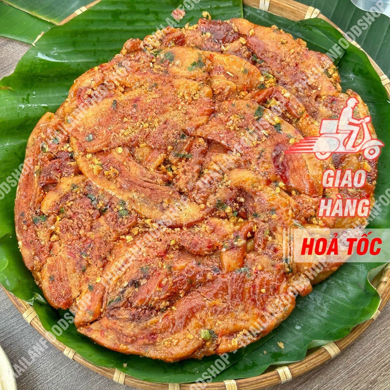 Bánh Tóp Mỡ Mắm Hành Túi 300gram