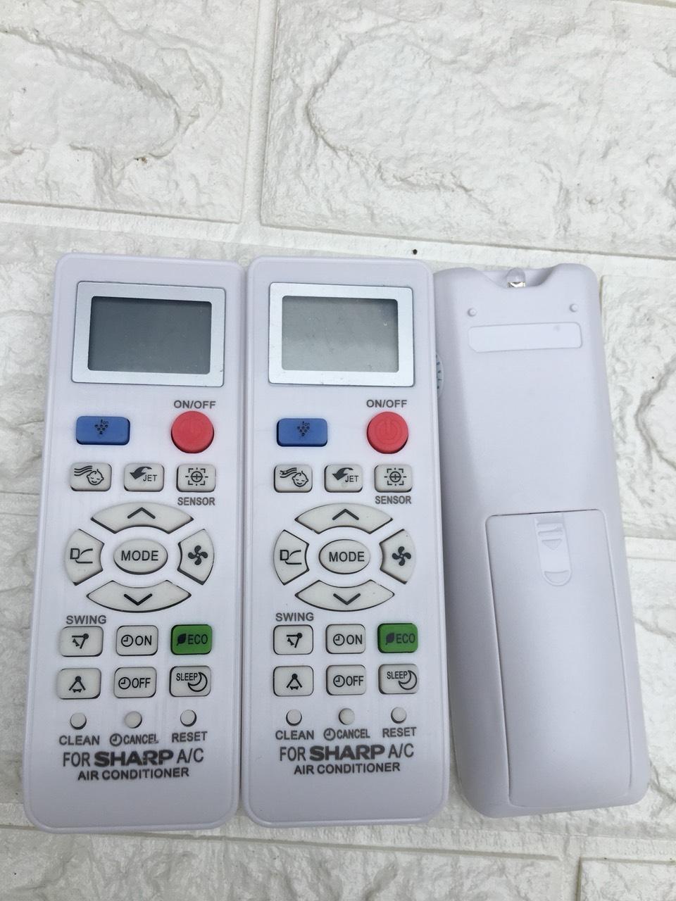 Điều khiển điều hòa SHARP 1 chiều và 2 chiều