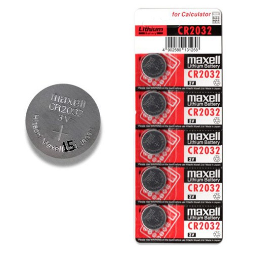 Pin maxell lithium cr2032 - 3v