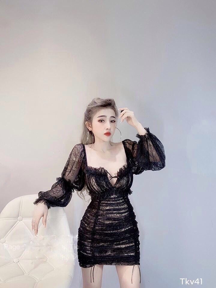 [HCM]Đầm ren body quyến rũ