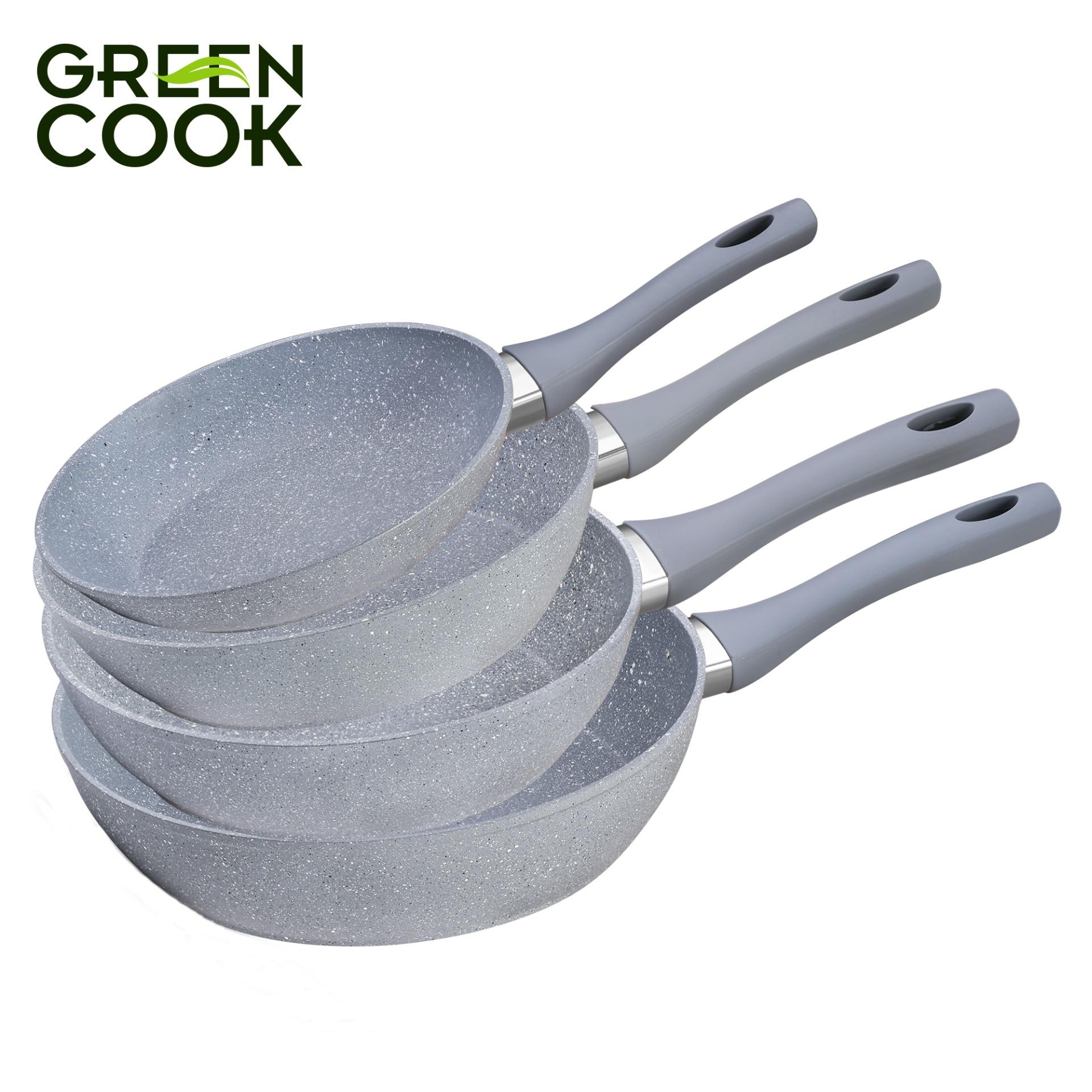Chảo vân đá Greencook GCP01-22IH