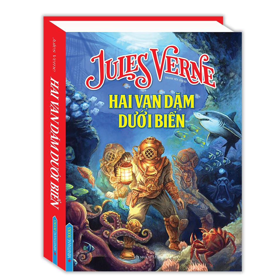 Sách - Hai vạn dặm dưới đáy biển (bìa mềm+ Tặng Bookmark)